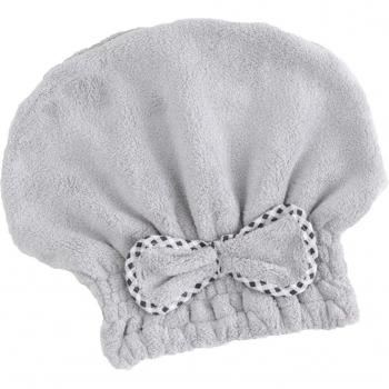 Thick Microfiber Hair Wrap Towel with Bow
