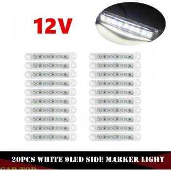 Feu de Sécurité Remorque 9 LED