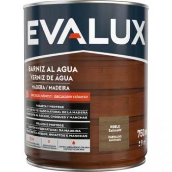 Evalux Verniz Carvalho Satinado 750 ml à Base de Água