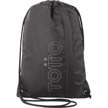 Mochila Deportiva Cuerdas Color Negro