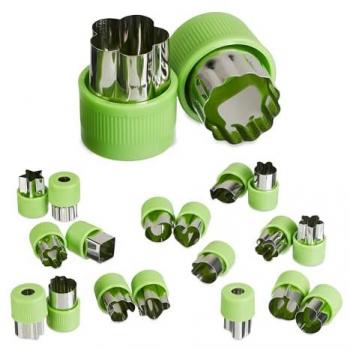 Set 20 Formine Tagliabiscotti Acciaio Inox