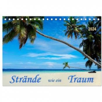 Tischkalender Strände wie ein Traum 2024