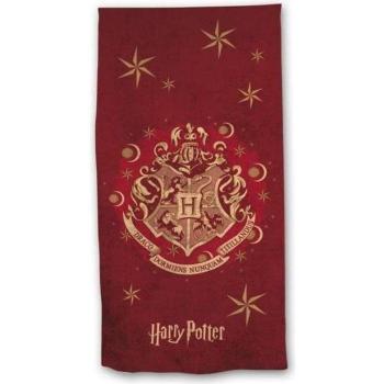 Plage Harry Potter – Tissu microfibres rouges 70×140 cm, lavable