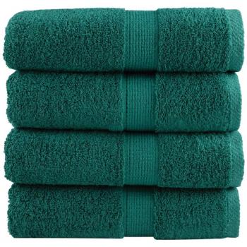 Serviettes de toilette SOLUND 4 pcs vert