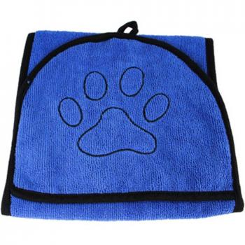 Water Absorbent Pet Bath Glove Towel for Quick Drying