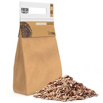 Fresh Grills Oak – Copeaux de fumage bois pur 100 % européen 2,8 kg (15 L)