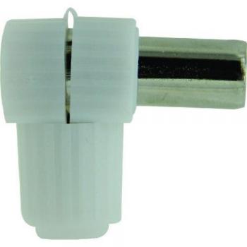Fiche coaxiale mâle droite Ø9,52mm Legrand