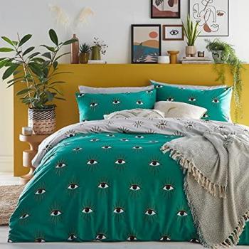 Theia Abstract Eye Duvet Cover Set