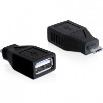 USB Micro B to USB A Female Adapter