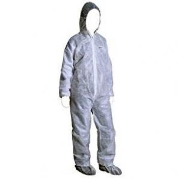 Buzo de trabajo polipropileno 45 grs. Talla M
