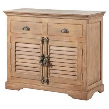 Buffet Manguier 107x45x90 Beige Huilé Toulouse