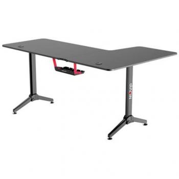 MESA GAMING PRO1300 FIBRA CARBONO | L IZQUIERDA | ALFOMBRILLA 80X30CM | MUV