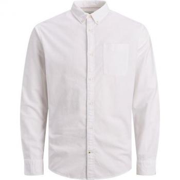 Jack & Jones Camicia Slim Fit Maniche Lunghe Oxford Bianca XS