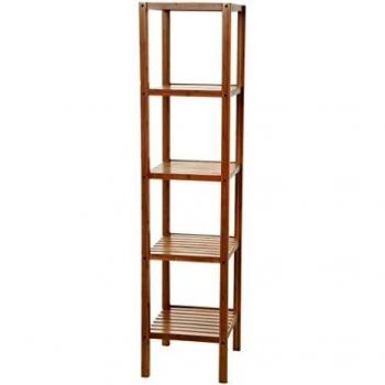 Bambus Eisl Scaffale Bagno 34x33x140 cm