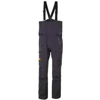 Men’s Helly Hansen Sogn Bib Shell – Purple Ski Pants – Size Small