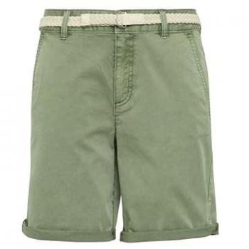 S.Oliver Shorts mit geflochtenem Gürtel, Größe 36