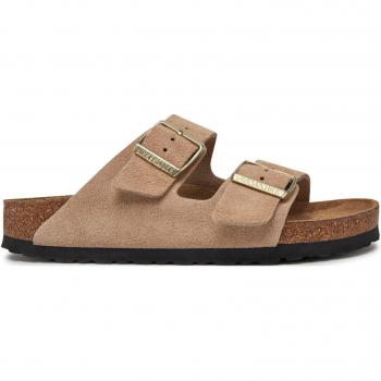 Beige Pantoletten Birkenstock Arizona