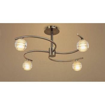Mantra Dìyas: Sfera a 4 Luci G9 in Ottone Anticato, Design Semi Incassato