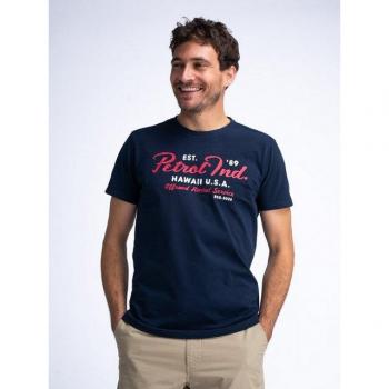 Petrol Industries T-Shirt für Herren mit klassischem Aufdruck