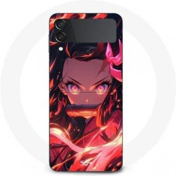 Coque Galaxy Z Flip4 Pro – Nezuko Kamado Edition