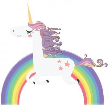Unicorn Rainbow Wall Decorations for Birthday Parties