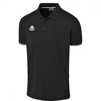 Polo Noir Kappa Corato – 10 ans, garçon