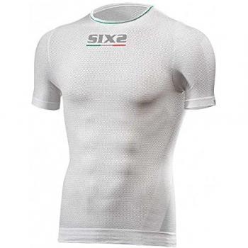 Sixs TS1L Breezytouch Short Sleeve Base Layer White Carbon M-L male male