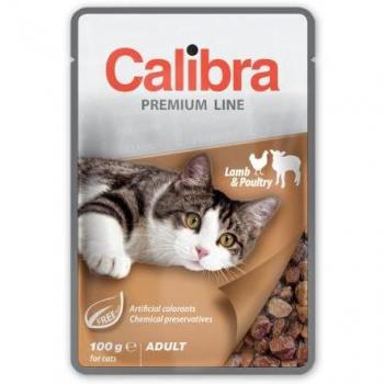 Calibra Comida Húmeda de Cordero y Pollo para Gatos Adultos
