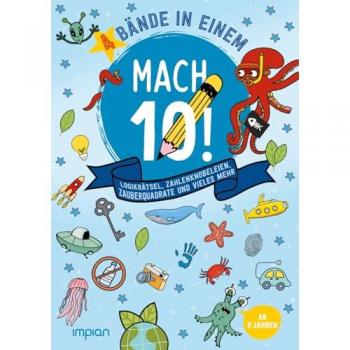 Mach 10!: 4 Bände in einem: Detektivclub | Astronauten, Sterne, Laserschwert | Unsere Erde | Abenteuer Ozean