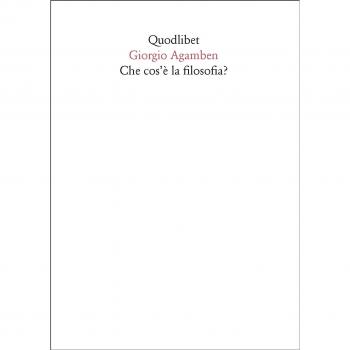 Giorgio Agamben Che Cos'È La Filosofia?