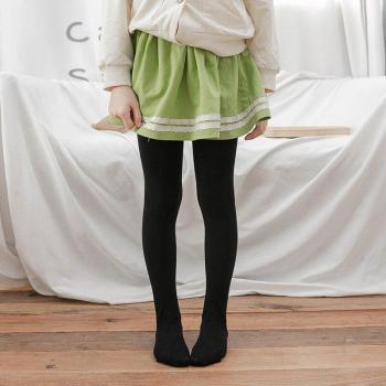 Chaussettes plates en coton pour filles, semelle antidérapante