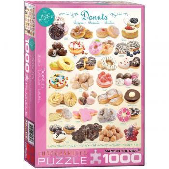 Sweet Line Donut‑Puzzle von Eurographics – 1 000 Teile, Hochformat