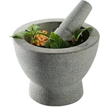 Gefu 17 cm Granite Mortar and Pestle