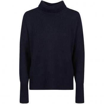 Heidi Blue Cashmere Turtleneck Jumper for Women by Lisa Yang, Size 1