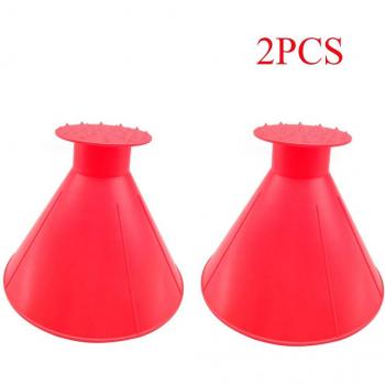 Cone Shaped Ice Scraper Bundle