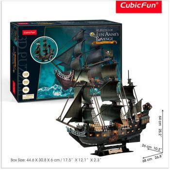 Puzzle 3D La Venganza de la Reina Ana