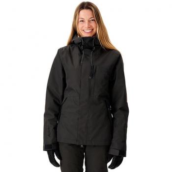 Schwarze Rip Curl Core Apres Jacke für Frauen XS