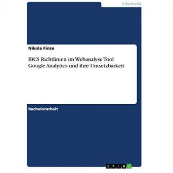 Finze, Nikola: IBCS Richtlinien im Webanalyse Tool Google Analytics und ihre Umsetzbarkeit