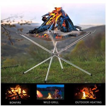 Stainless Steel Outdoor Fire Pit