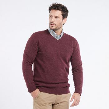 Jersey de lana Barbour con emblema bordado