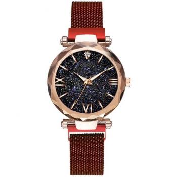 Elegante Armbinde Uhr für Frauen mit wasserdichtem Design und Himmel Zifferblatt