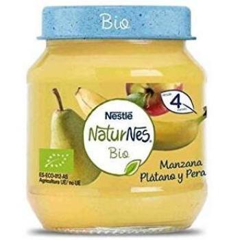 Naturnes Bio Manzana Plátano Pera Tarrito 120 g