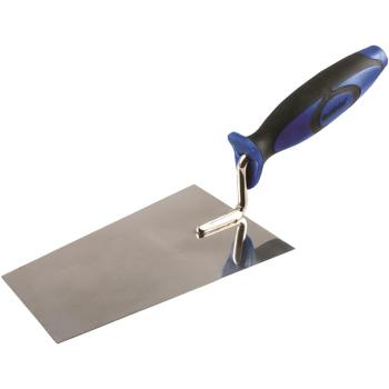 Gumová rukávová lžíce pro zednictví, nerez 160 mm
