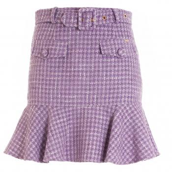 Gonna Denim Slim Mini Lavaggio Medio