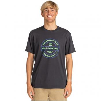 T-Shirt BILLABONG ROTOR FILL, Herren, Gr. L, schwarz (washed schwarz)