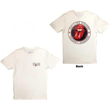 T-shirt Unisex The Rolling Stones con Stampa Retro Hackney Diamonds