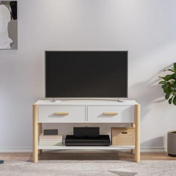 VidaXL TV Unit White 82x38x45 cm Engineered Wood