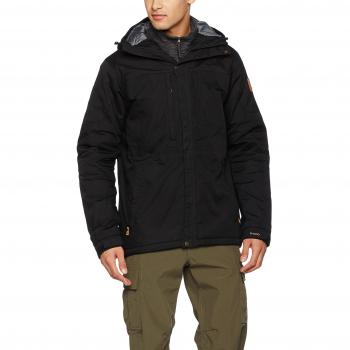 Capucha Skogsö Negra Fjällräven – Chaqueta M Con Forro Acolchado