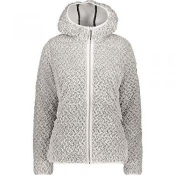 CMP Giacca Artic Fleece für Damen – Modell 39m3366, B.Co Gesso, 40 Taille