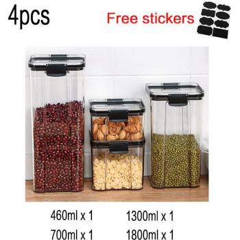 Cajas de Almacenamiento Cuadradas para Alimentos Frescos